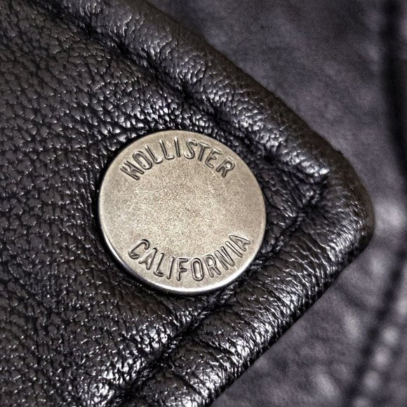Hollister Vegan Leather Moto Jacket - Picture 8 of 15
